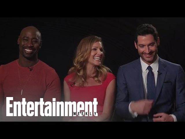 Lucifer: Tom Ellis, Tricia Helfer & D.B. Woodside On Season 2 And More | Entertainment Weekly