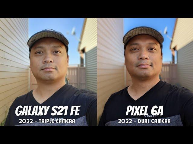 Google Pixel 6a vs Samsung Galaxy S21 FE camera comparison! (Best value camera phones!)