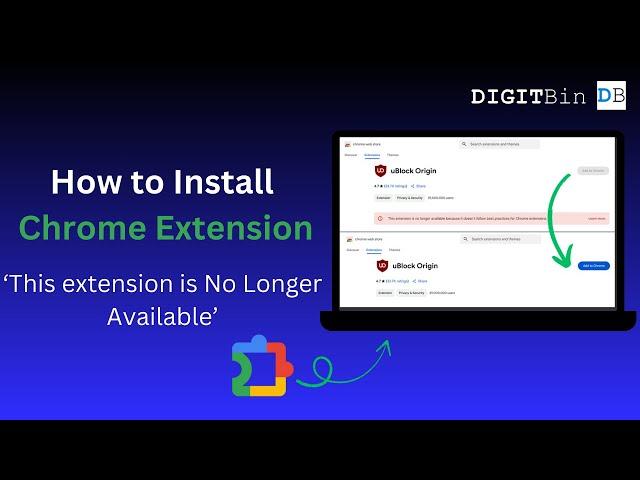 Fix Chrome: This Extension is No longer Available (2025) | Fix Add to Chrome