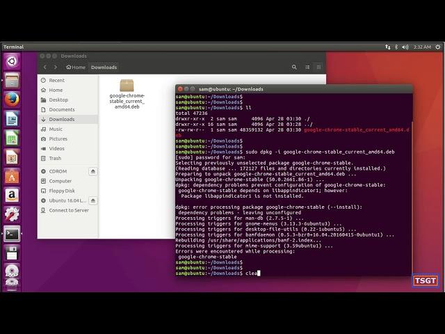 How to install Google Chrome in Ubuntu 16 04 LTS 2018