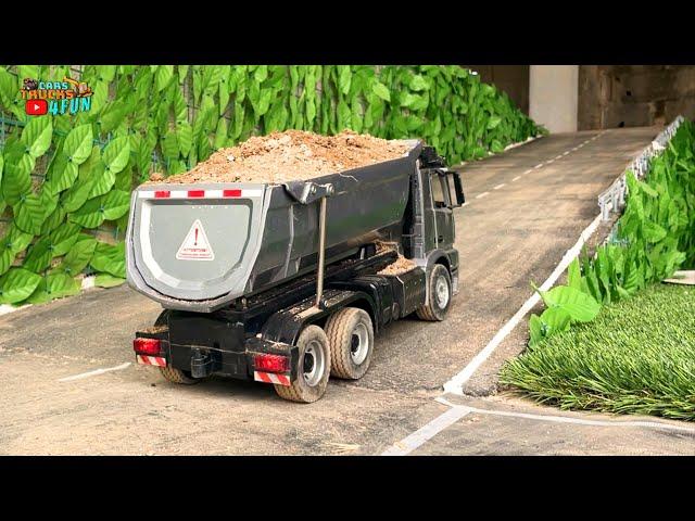 RC Dump Truck Mercedes Arocs Double E590 | Rc Motoclube | Cars Trucks 4 Fun