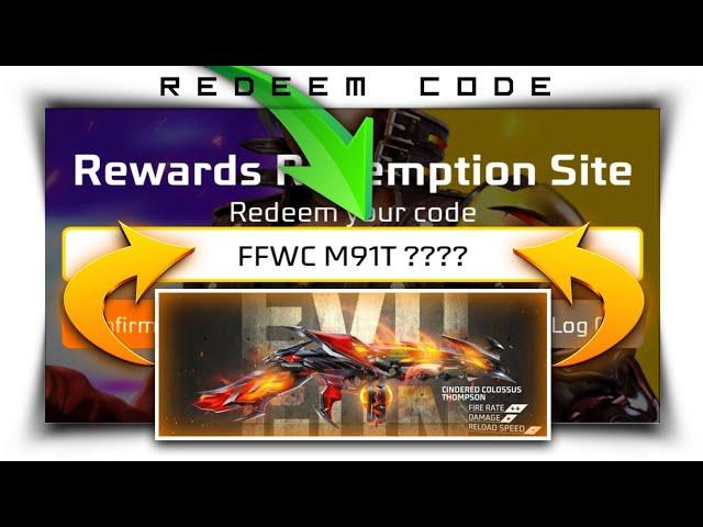 Free Fire Evo Thompson Redeem Code || Free Fire Redeem Code Today || Garena Free Fire