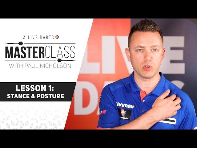 A Live Darts Masterclass | Lesson 1 - Stance and Posture