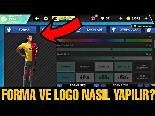 DLS 23 FORMA VE LOGO NASIL İNDİRİLİR? DREAM LEAGUE SOCCER 2023