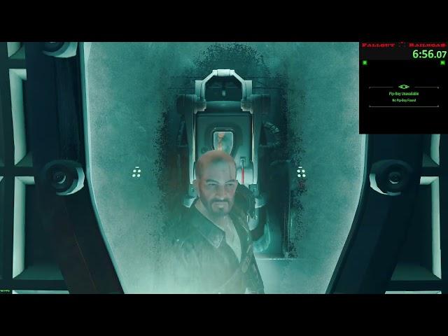 Fallout 4 Glitchless Speedrun; Railroad Ending [World Record] 1:51:43