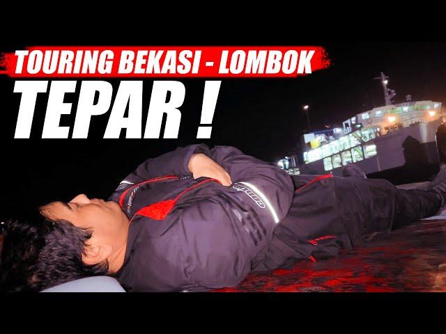 Eps.11 Terkapar di Pelabuhan Lembar Lombok!! Touring Bekasi Lombok Season | Yamaha MT 25