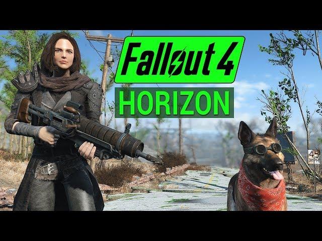 Fallout 4 Horizon v1.4 - New Playthrough! Ep 1 | Outcast Difficulty | Desolation Mode