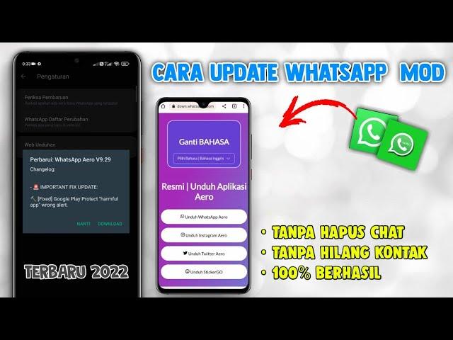 Cara Update WhatsApp Aero V9.29| Update Whatsapp Aero| Cara Update WhatsApp Aero mod