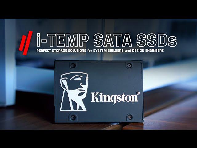 Industrial Temp SATA SSDs – Kingston Industrial Solid State Drives