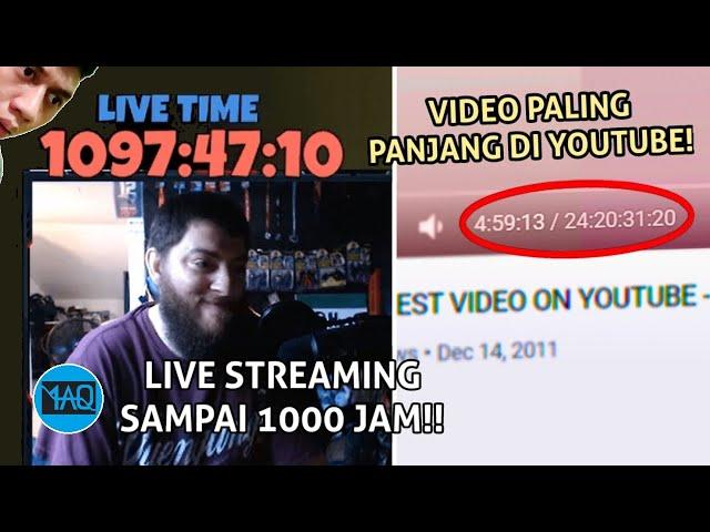 LIVE STREAMING PALING LAMA! Inilah Rekor Luar Biasa yang Tak Terkalahkan di Internet Hingga Sekarang