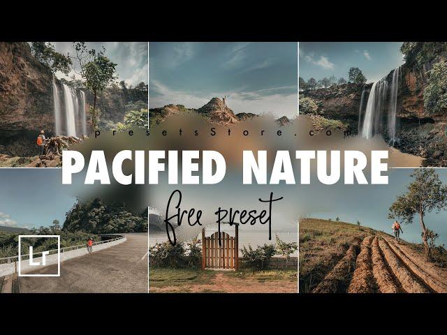 Pacified Nature (Matte) — Mobile Preset Lightroom | Tutorial | Free | Landscape | Blue Orange Preset