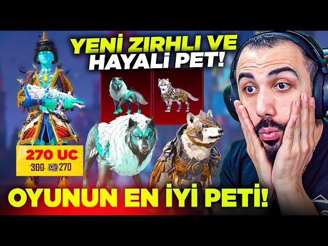 YENİ DESTANSI HAYALİ KURT VE ZIRHLI PET GELDİ!!  (ESKİ PETLER GERİ DÖNDÜ) | PUBG MOBILE