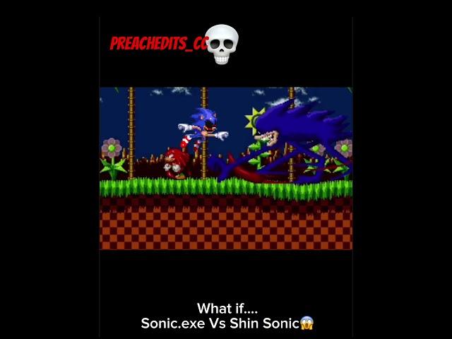 Sonic.exe Vs Shin Sonic #edit #sonic #wisedit #sonicexe #shinsonic #edits #horror #whatif