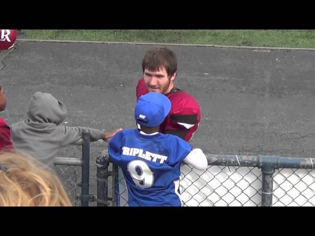 Justin Ryan Powell Lenoir Rhyne Bears Kicker 2013 Championship Game Equipment Inspection