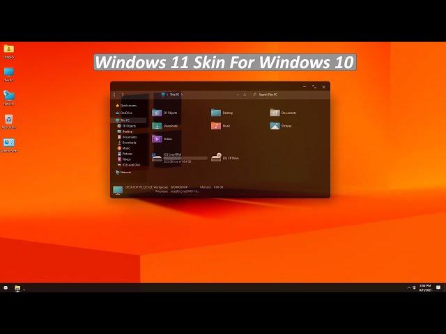 How To Download Windows 11 Skin Pack For Windows 10,8,7 2021!