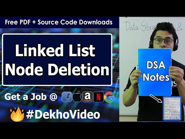 Delete a Node from Linked List (C Code For Deletion From Beginning, End, Specified Position & Key)