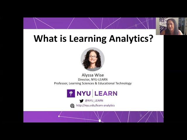 What is Learning Analytics?