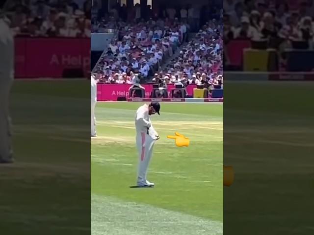 What Is this Gesture By Virat Kohli In Sydney Cricket Ground  #shorts