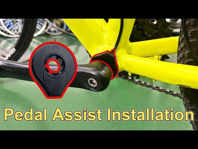 EBIKE Smart Pedal Assist System (PAS) Installation