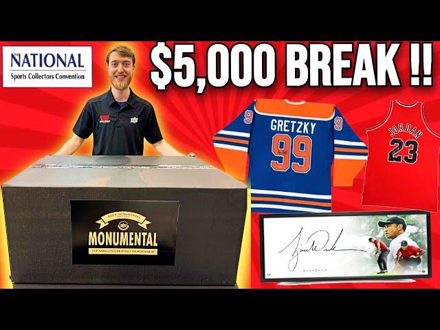 Opening a $5,000 Upper Deck National Mystery Monumental Box !!