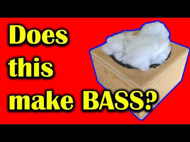 Can Polyfill "fix" a small box:  Bass in a Small Space