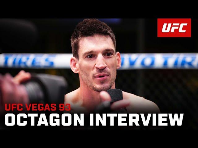 Westin Wilson Octagon Interview | UFC Vegas 93