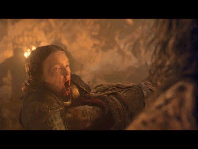 Game of Thrones Lyanna Mormont Death Scene   Season 8 Episode 3 #HBO