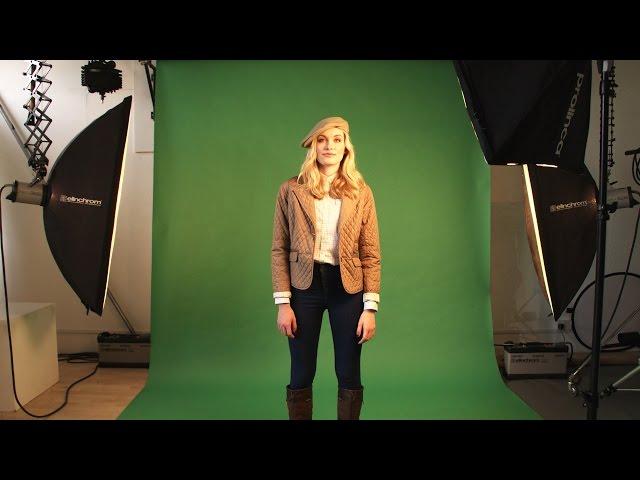 How to light a green screen for photography