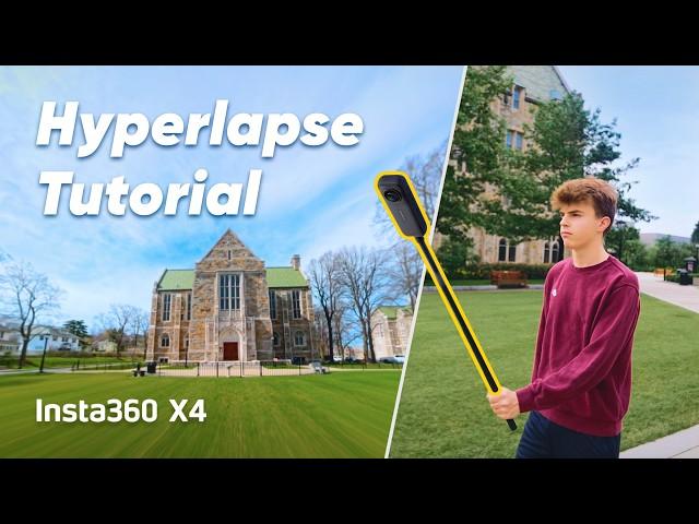 Insta360 X4 - How to Film and Edit Your Own Stunning Hyperlapse (ft. Lincolas)