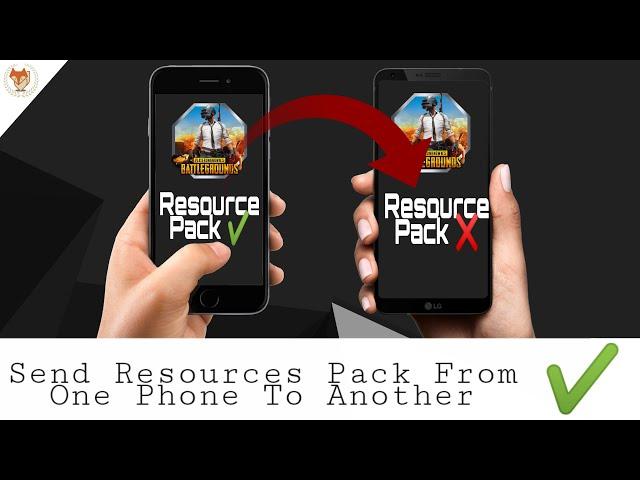 How To Send Resources Pack Of Pubg Mobile From One Device To Another