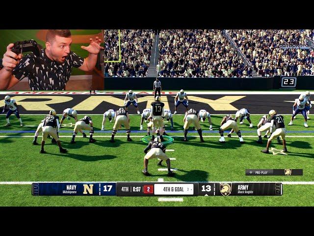 Army vs. Navy in College Football 25!