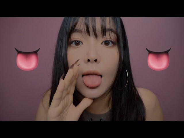 ASMR Tongue Action, Flutter, no talking