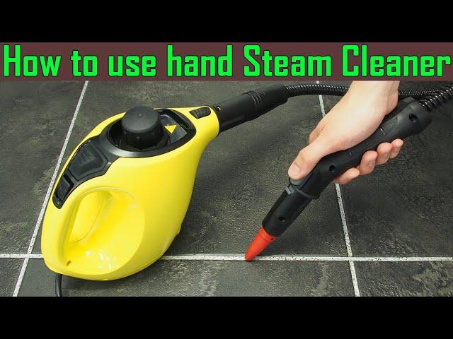 Karcher Sc 1 Portable Steam Cleaner Review || how to use a handheld steam cleaner — Cleanify