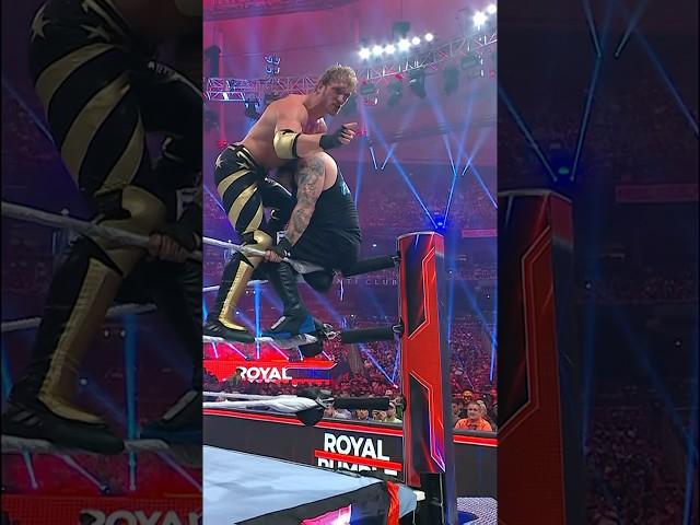 Logan Paul learned real quick to never try to Suplex Kevin Owens #RoyalRumble