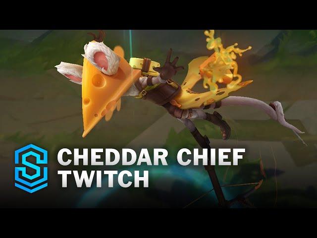 Cheddar Chief Twitch Skin Spotlight - Pre-Release - PBE Preview - League of Legends