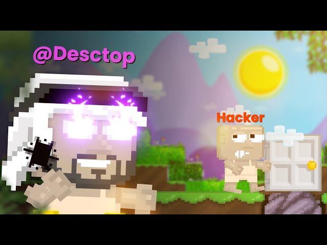 Hunting & Banning Scammers/Hackers in Growtopia! (ILLEGAL PLAYERS)