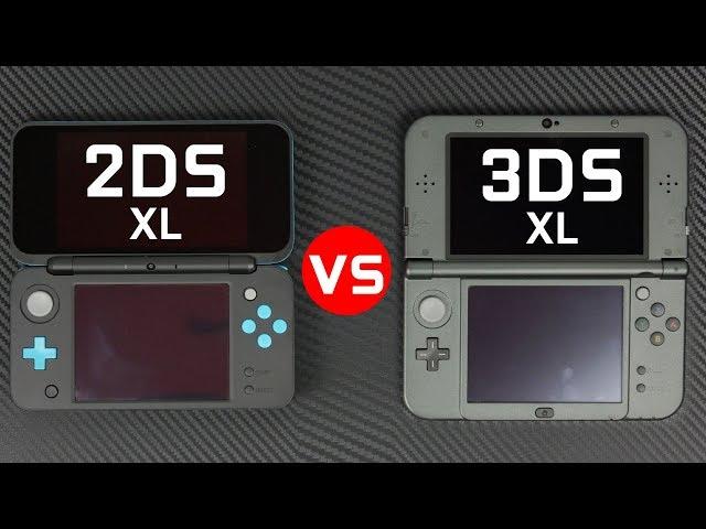 Nintendo 2DS XL vs 3DS XL