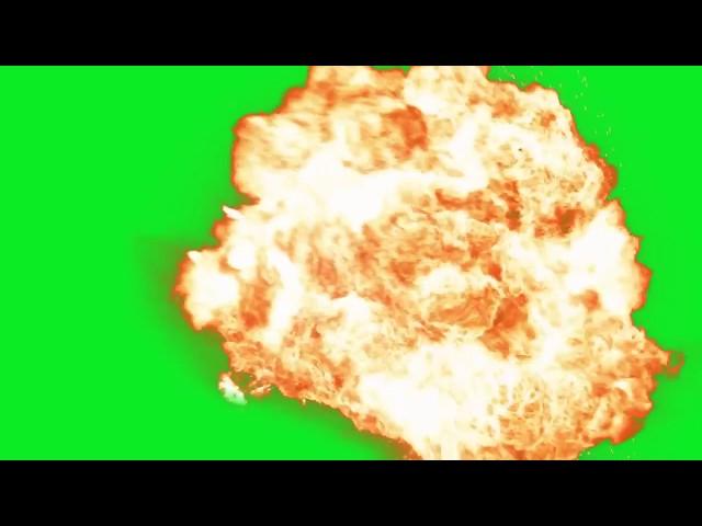 Boom! Green screen