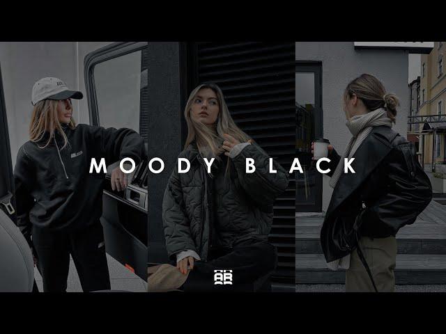 Moody Black - Free Lightroom Mobile Presets | Black Preset | Moody Preset | Aesthetic Preset