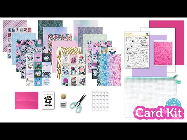 Must see! Take a peek at the BRAND NEW Simon Says Stamp Card Kit and some GORGEOUS projects!