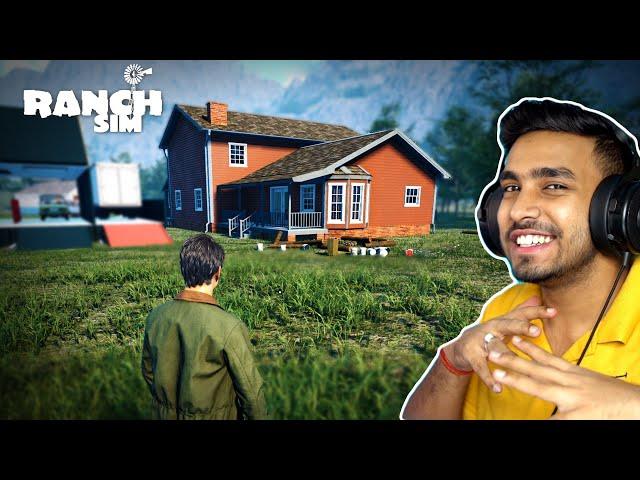 I BUILD A BIG FARM HOUSE | RANCH SIMULATOR GAMEPLAY #15