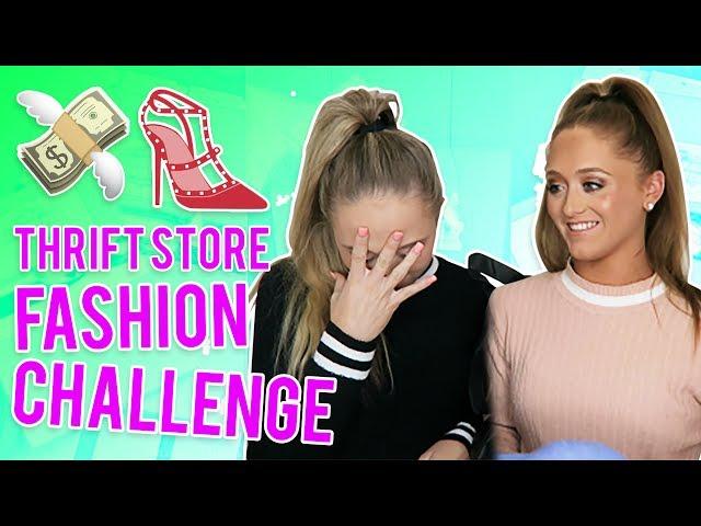 Thrift Store Fashion Challenge! | The Rybka Twins