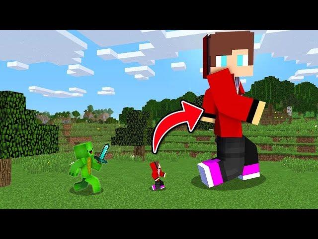 Klein & Groß Speedrunner VS Hunter in Minecraft