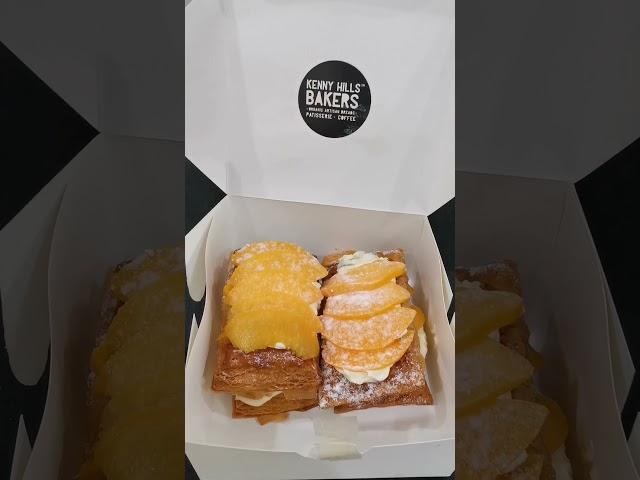 Peach Strudel#butiKpaSweetSana Sya DinSweet#flakeyPastry#balancedCreamSweet#short#KennyHillsBaker