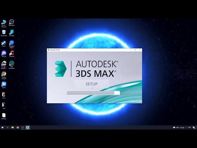 How to Install Autodesk 3ds Max 2022 step by step tutorial.