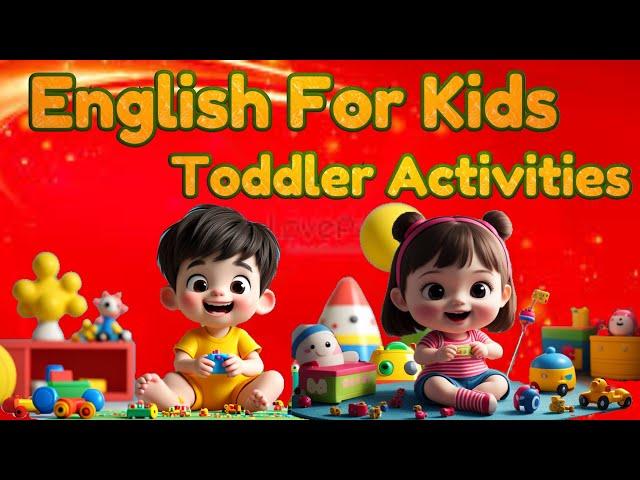 Fun Activities for Toddlers | Little Marvels E - Learning #kids #toddlers #englishforkids