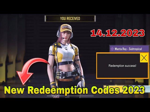 *Active* New December 2023 Redeem Codes In Call Of Duty Mobile | New Redeemption Codes In CODM 2023