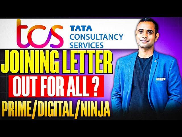 TCS Joining Letter Out for All ? | TCS Joining Letter date