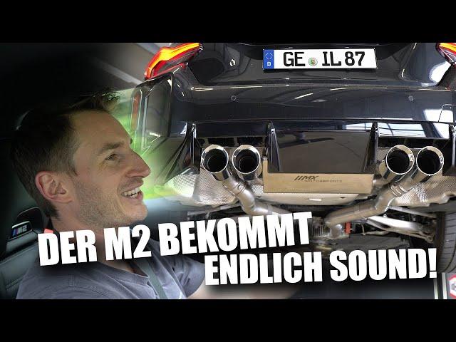 Rennsport Sound für den BMW G87 M2- MX Motorsports -