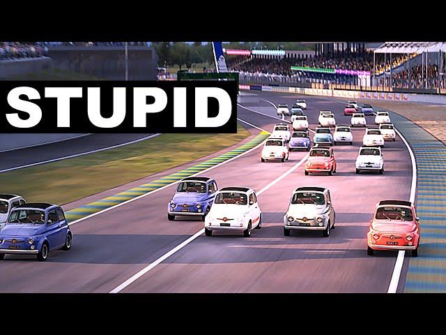 Hilarious Racing With Old Slow Cars